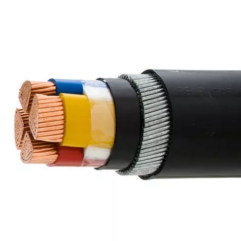 Kas yra N2XSEFGbY-3 šerdies CU XLPE PVC su SWA šarvais?